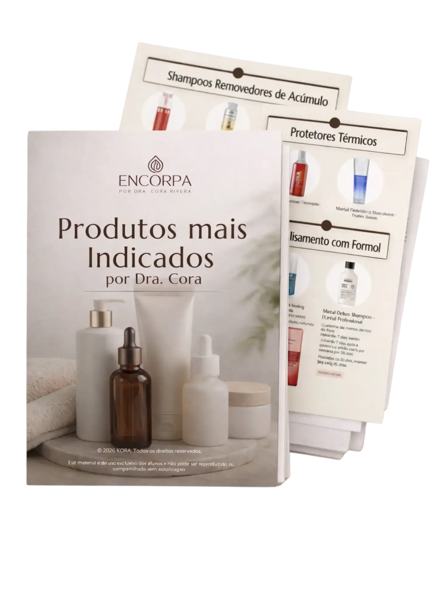 Guia Produtos mais Indicados por Dra. Cora