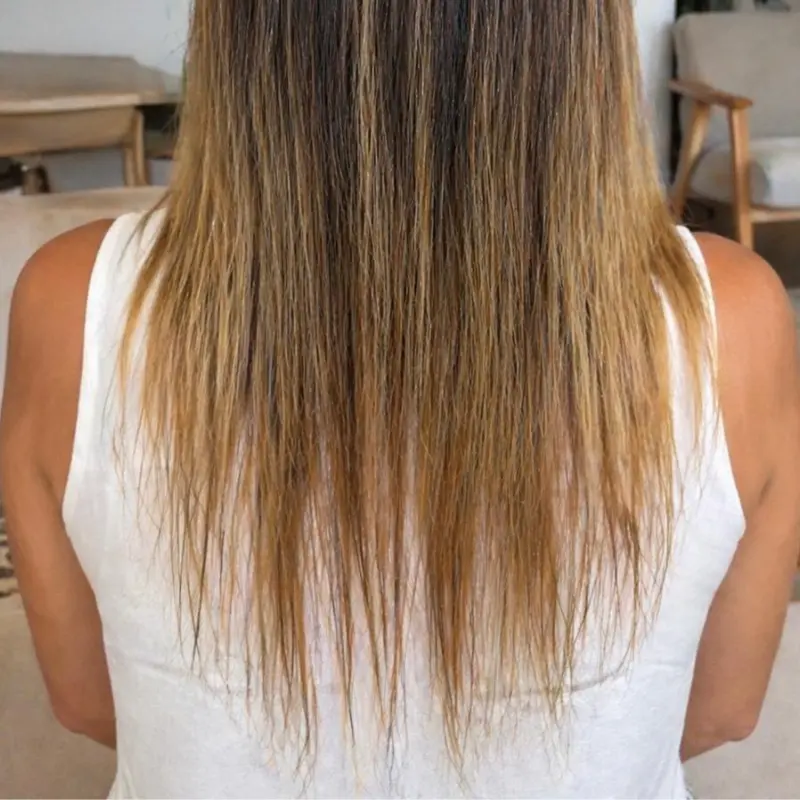 Cabelo com química