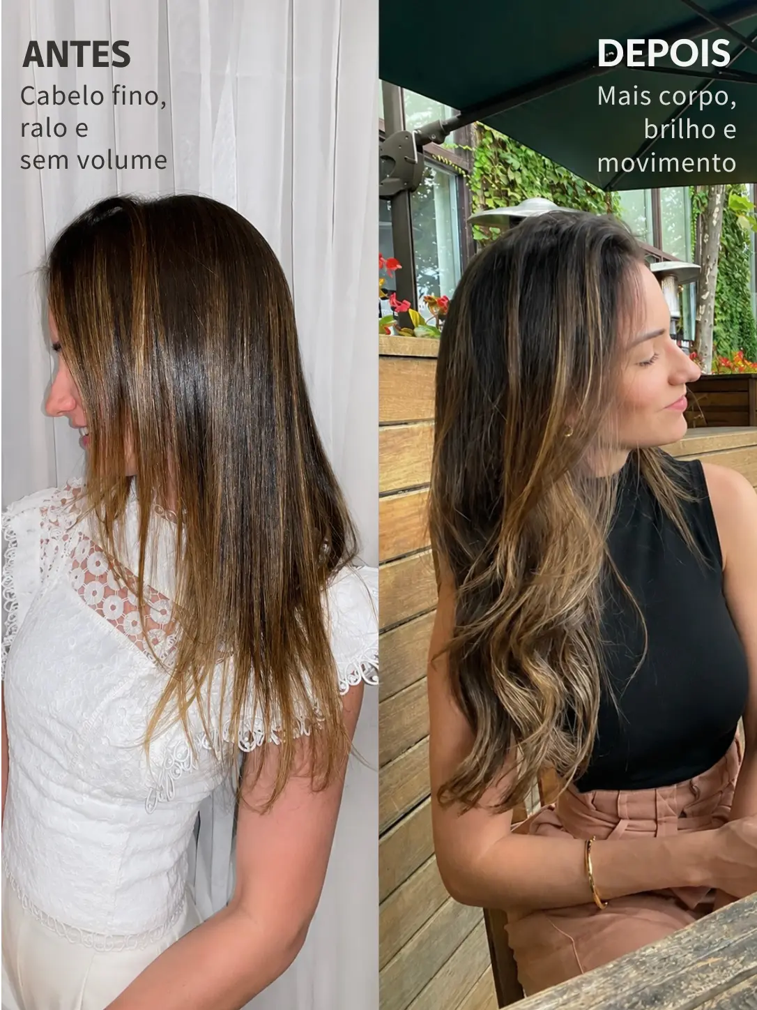 Dra. Cora, antes e depois do Protocolo Encorpa