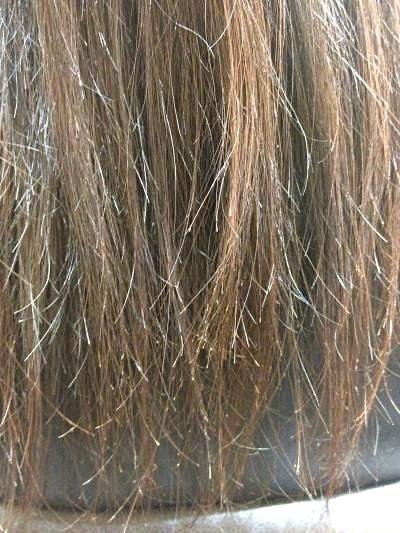 Cabelo ressecado